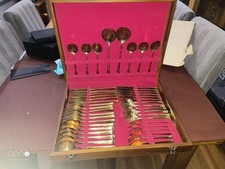Bronze 44 Piece Cutlery Set in