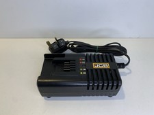 JCB 20v Li-Ion 2A Fast Drill Battery Charger JCB-FCH20LI3 Genuine VGC GWO