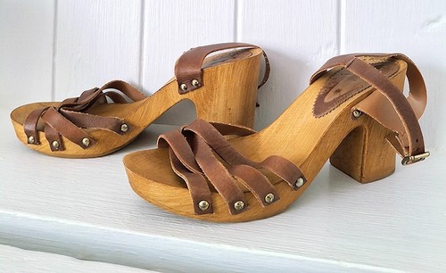 Topshop wooden and leather - topshop,
