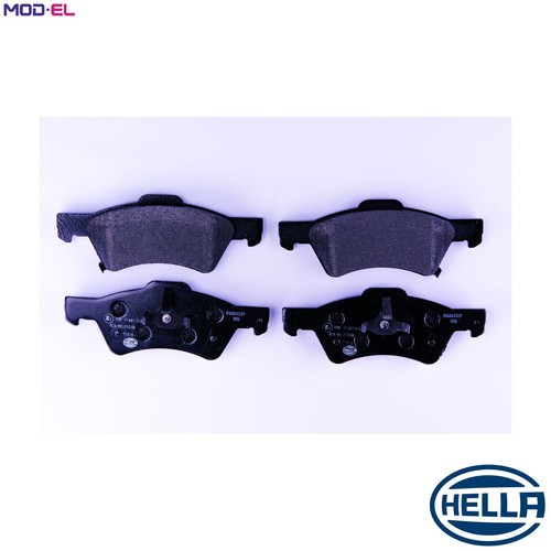 Brake pad set disc - disc, 8db