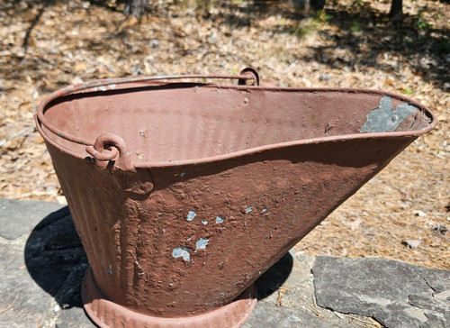 Antique galvanized coal - galvanized,