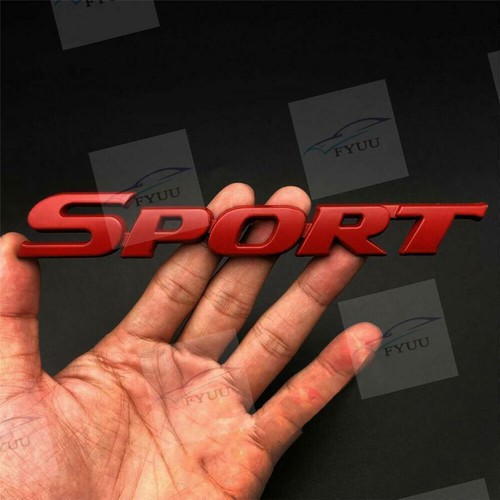 Metal red sport racing - racing, logo