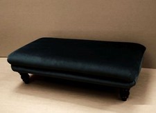  EXTRA LARGE VELVET FOOTSTOOL