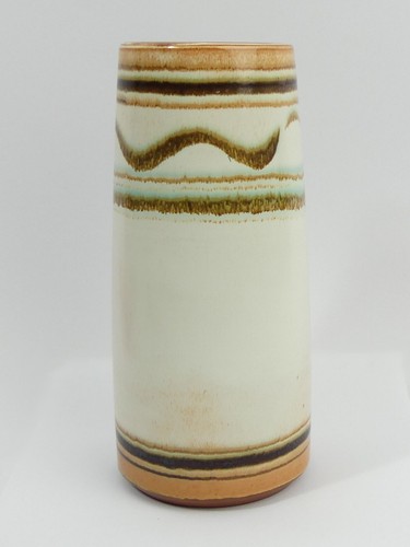 Poole art pottery vase - pottery,