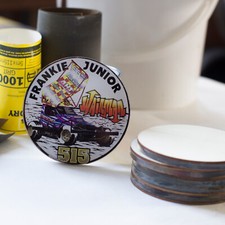 Coaster of BriSCA F1 stock car driver Frankie Wainman Junior 515 