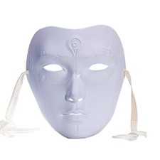 UK Men Women Cool Mask Costume Accessory Prop with Self-tied Straps Halloween 