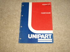 Unipart Catalogue For Hardware. April 1976. MMM1171.