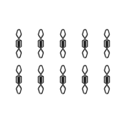Rolling barrel swivels - 10,