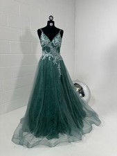 Dark Turquoise Prom Dress - Size 6 - Brand New Never Been Worn, Style 10