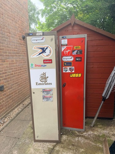 Metal storage lockers and - 2,