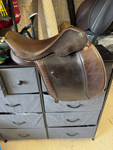 Inch brown leather - brown,