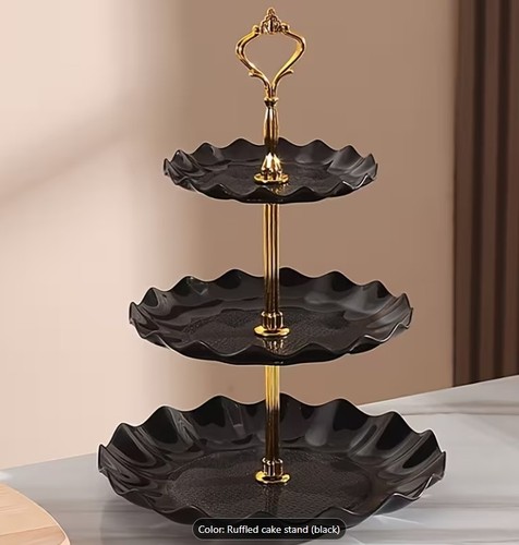 Tier black plastic - 3, or