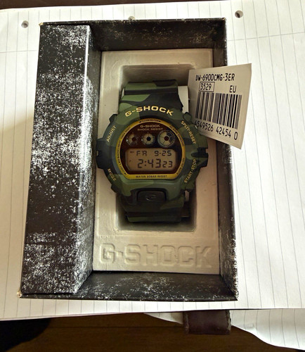 Casio shock 6900cmg 3er - g-shock, dw-6900cmg-3er
