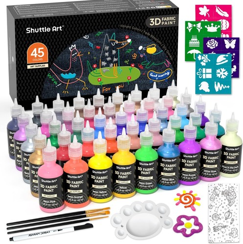 Shuttle art colours 3d - art,