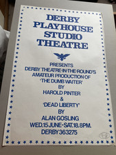 Old Theatre Poster-Derby