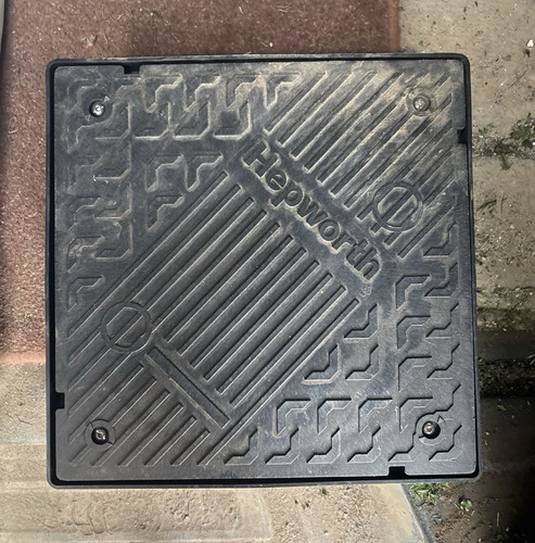 Hepworth 450mm square - 450mm, plastic
