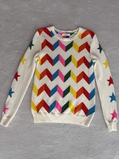 Chinti & Parker Women's Cream With Bright Colours  Star & Chevron Track Suit...