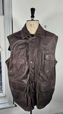 Hide Park Leather Gilet Men's