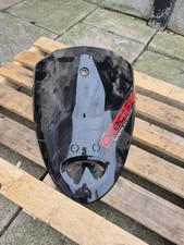 DB50QT-11 Upper Front Fairing In Black Chinese 50cc GY6 Boatian Pulse Scout