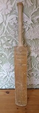 Warsop Cricket Bat Signed