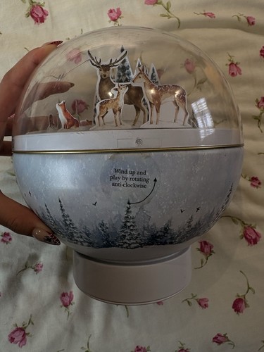 Wind musical snow globe - snow,