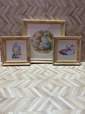 Rare Vintage Humphrey’s Corner Elephant Art Set Sally Hunter Nursery Prints