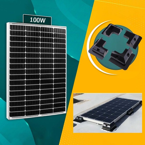 100w solar panel campervan - 100w,