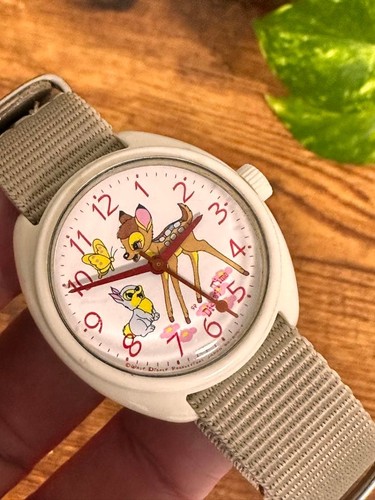 Rare retro bambi watch manual - rare,
