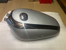 Douglas Motorcycle MkV Fuel Tank Chrome & Silver with Chrome Cap