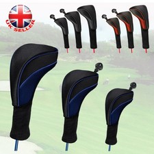 3 Pieces Golf Club Head Cover