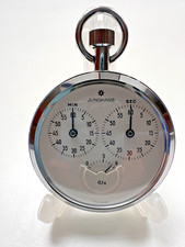 1955-62 Vintage German JUNGHANS MEISTER Three Dial Stopwatch 1/10 sec.