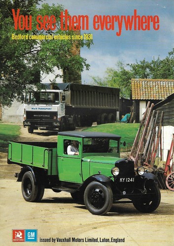 Truck brochure bedford - bedford,