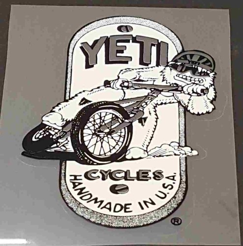 Yeti head decal - yeti,