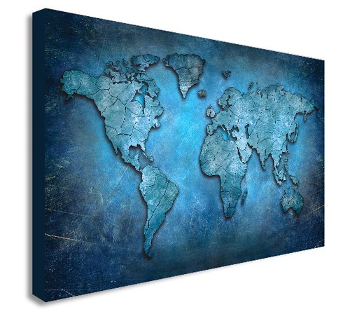 World map modern abstract - world,