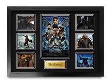 Black Panther Signed Large A2 Framed Printed Autograph Memorabilia Gift