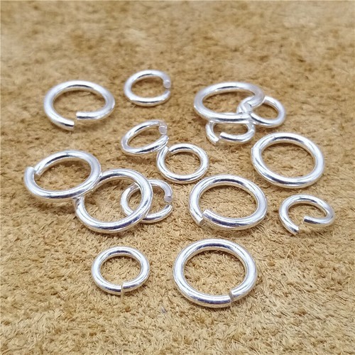 Sterling silver open - open, ring