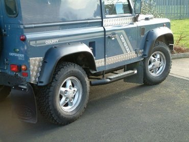 Land rover defender wheel arch - land,