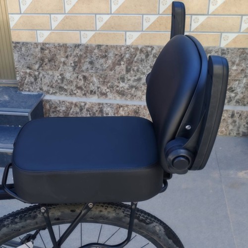 Rear bike seat with backrest - bike,