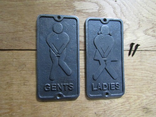Rustic gents ladies - rustic, iron