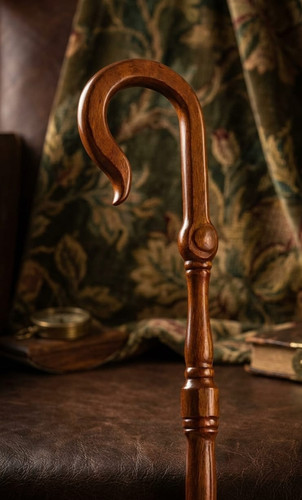 Wooden bishop staff - wooden,