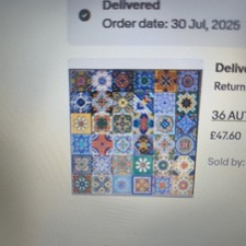 36 AUTHENTIC MEXICAN TILES