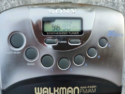 Sony walkman fx251 fm - walkman,