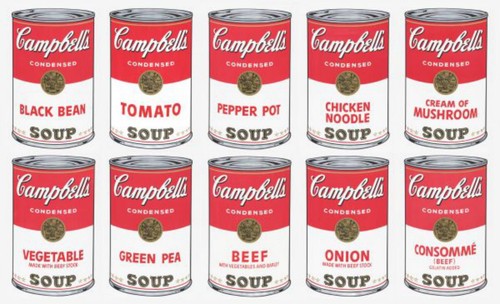 Andy warhol silk - silk, screen