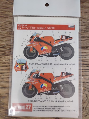 Studio decals 12 yamaha - 1/12,