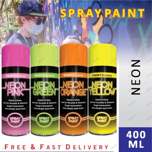 Fluorescent bright neon - fluorescent, spray