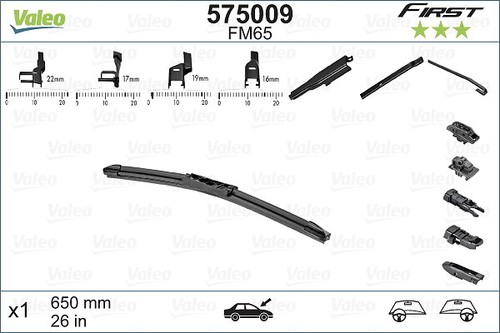Fits valeo 575009 first - first, fb
