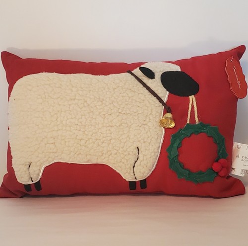Red lumbar accent - accent, pillow