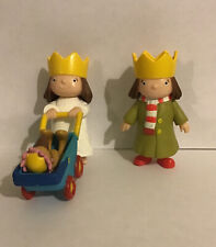 Milkshake Tony Ross 2 x Little Princess Yolanda Solid Toys  Approx.  3"