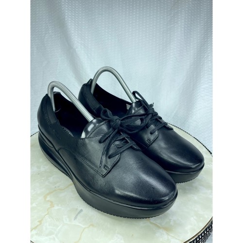 Mbt leather rocker sole oxford - leather,