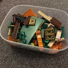 Box Of Lego Mixed Colours